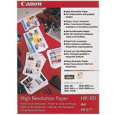 CANON Carta foto brillante alta risoluzione - 100 g/m² - A4 - 50 fogli