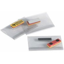 Portabadge con magnete Durable 5,4x9 cm