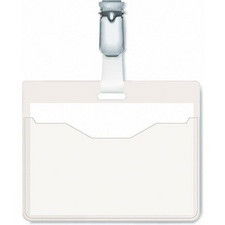 Portabadge orizzontale Durable - 6x9 cm