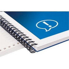 Dorsi metallici a 21 anelli GBC - 12 mm - 100 fogli - argento