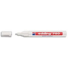 Marcatore permanente a vernice Edding - bianco - tonda - 2-4 mm