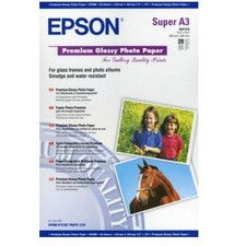EPSON Carta foto lucida - 255 g/m² - A3+ - 20 fogli