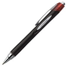 Penna a sfera Jetstream a scatto Uni-Ball - rosso - 1 mm