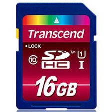 Transcend TS16GSDHC10U1