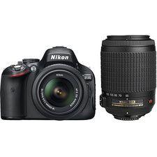 Nikon D5100 kit 18-55mm + 55-200mm