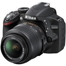 Aparat foto DSLR Nikon D3200 kit 18-55mm, 24.2 MP, Filmare Full HD
