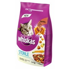 Whiskas Sterile 1.4Kg