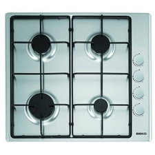 Plita gaz incorporabila Beko HIZG64120SX, 4 arzatoare