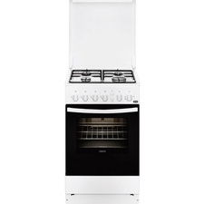Aragaz Zanussi ZCG212H1WA, Gaz, 4 arzatoare