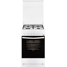 Aragaz Zanussi ZCK552G1WA, Gaz, 4 arzatoare