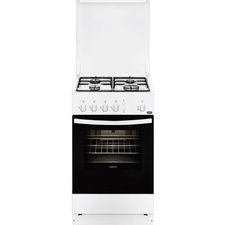 Aragaz Zanussi ZCG210U1WA, Gaz, 4 arzatoare