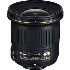 Nikon AF-S 20mm f/1.8G ED