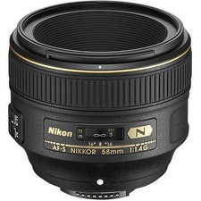 Nikon AF-S 58mm f/1.4G