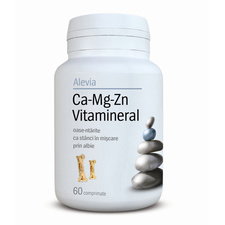 Ca-Mg-Zn Vitamineral - Alevia
