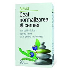 Ceai normalizarea Glicemiei - Alevia