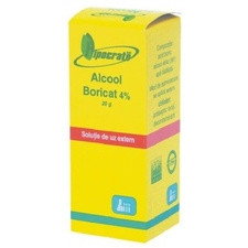 Alcool boricat - Hipocrate