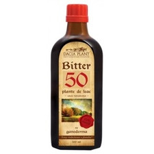 Bitter 50 Plante de Leac cu Ganoderma tinctura 500ml - Dacia Plant