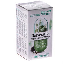 Resveratrol Forte + Coenzima Q10 - Rotta Natura