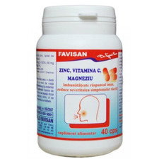Zinc, Vitamina C si Magneziu - Favisan