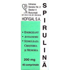 Spirulina 200mg - Hofigal