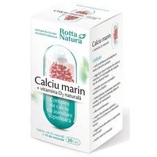 Calciu marin + Vitamina D2 - Rotta Natura