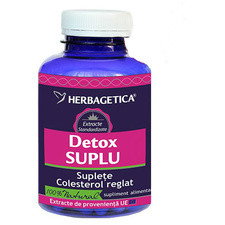 Detox Suplu 120capsule - Herbagetica