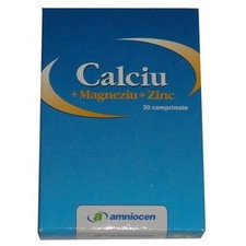 Calciu + Magneziu + Zinc - Amniocen