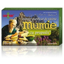 Extract purificat de rasina Mumie cu Propolis 30capsule - Damar