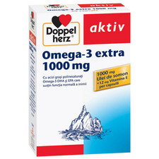 Aktiv Omega-3 extra 1000mg 120capsule - DoppelHerz