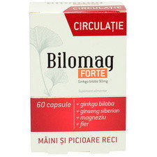 Bilomag Forte Circulatie 60capsule - Zdrovit
