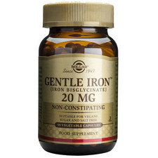 Gentle Iron 20mg 90capsule - Solgar