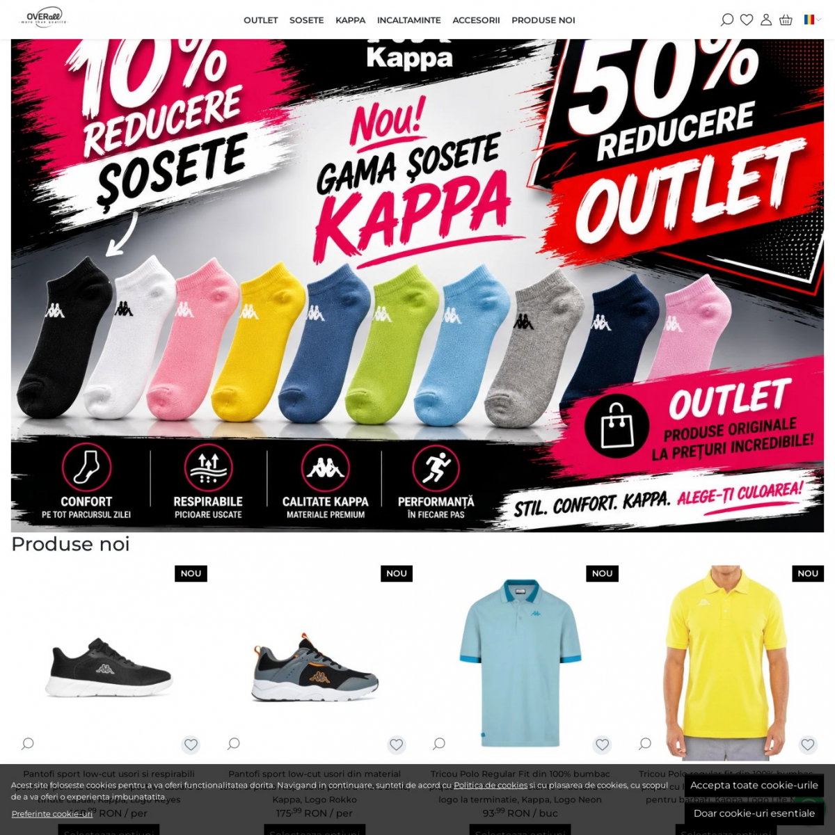 Kappa Romania, sosete Kappa, șosete-Kappa, logo Kappa