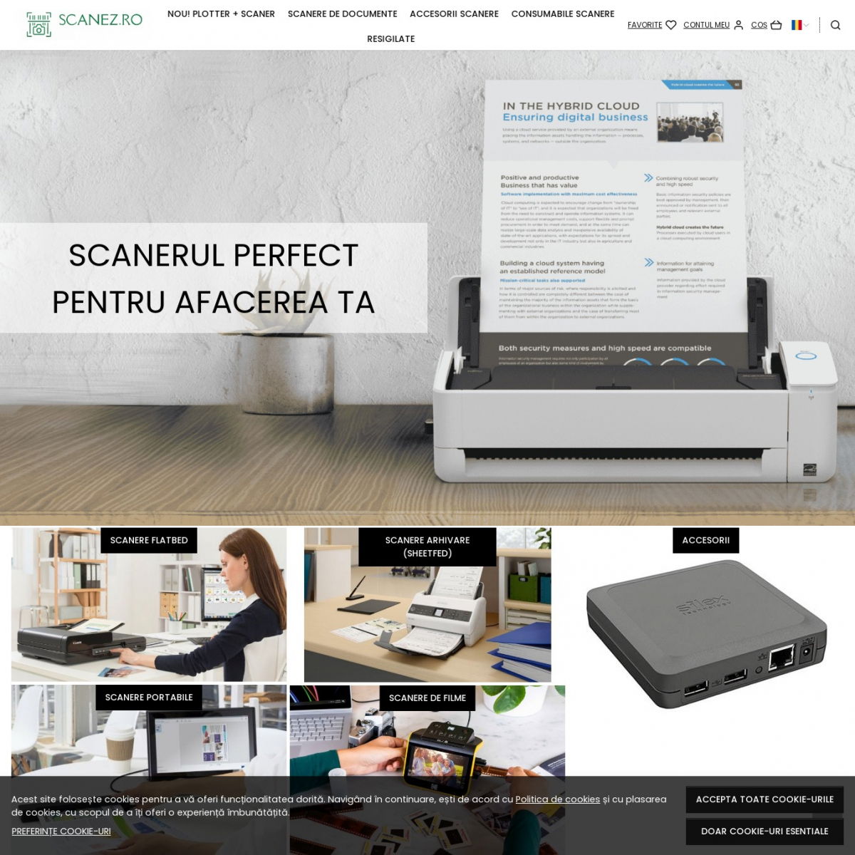 Scanere - Transformă Documentele în Fișiere Digitale de Calitate