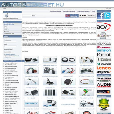 Audio System autóhifi  webshop