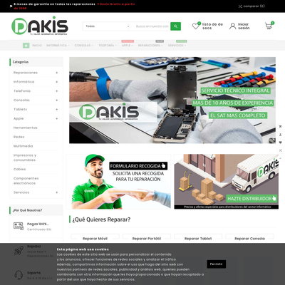 Dakis Informática - Información tienda - ShopMania