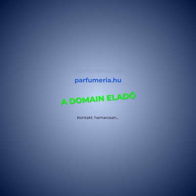 Parfüméria