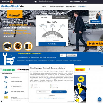 Www Reifendirekt De Meine Bestellung
