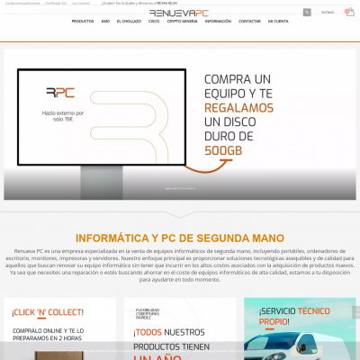 Portatiles de Segunda mano