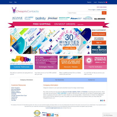 Replacemycontacts.com