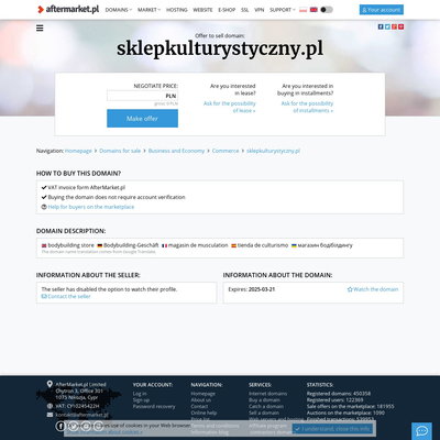 Sklep kulturystyczny MA-RA