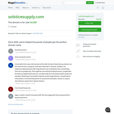 SolsticeSupply.com