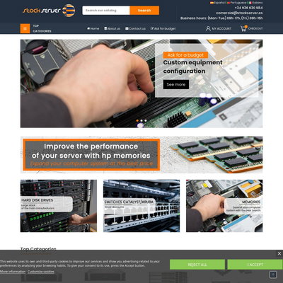 StockServer Tienda on line