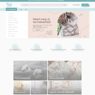 TextilPont webáruház